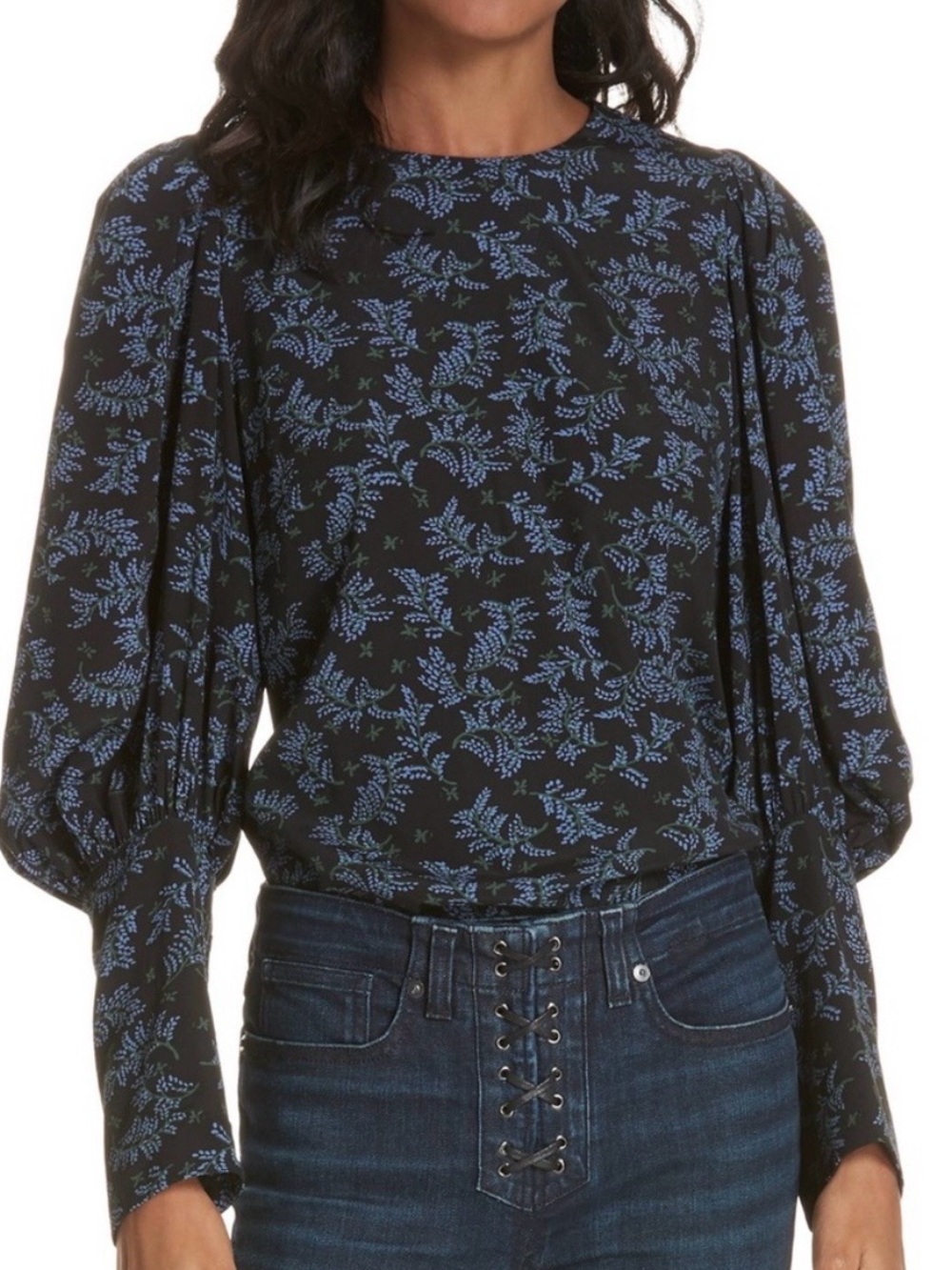 Veronica Beard Silk Clarke Floral Top/Blouse. Size 4